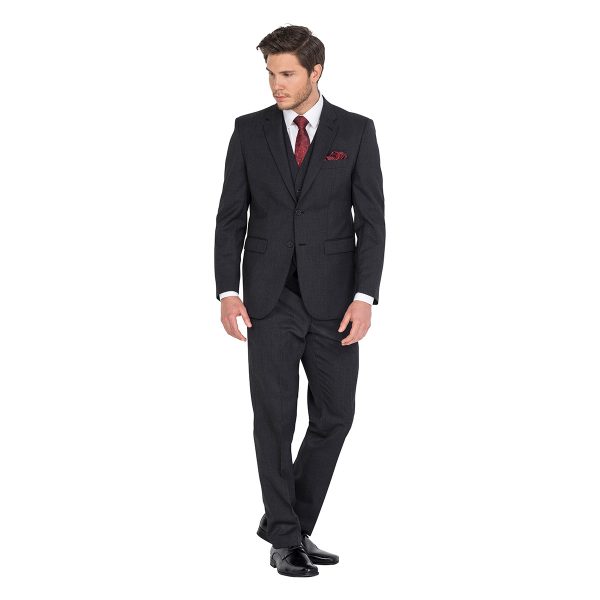 Barney School Ball Charcoal Hire Suit