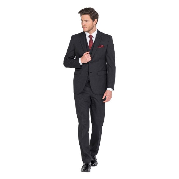 Barney School Ball Charcoal Hire Suit