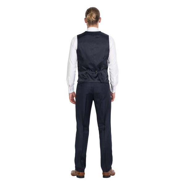 DHV004 Tailored Fit Navy School Ball Lounge Vest