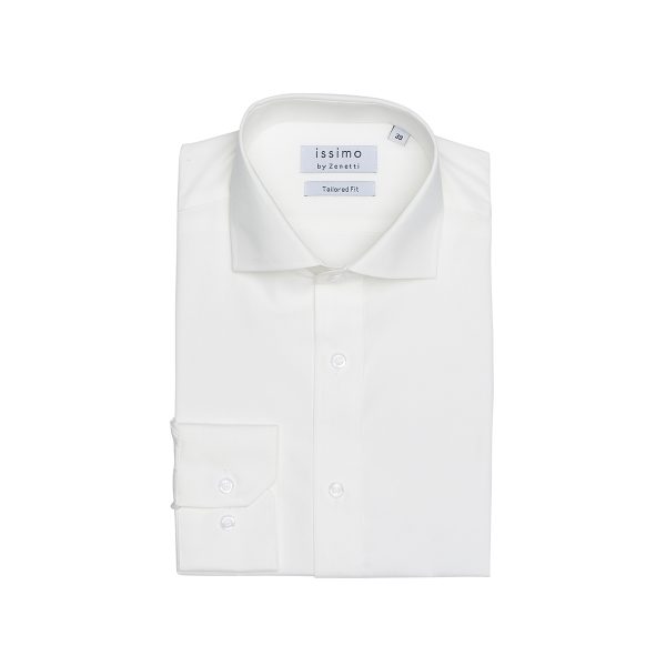 ISH013 School Formal Spread Collar Shirt