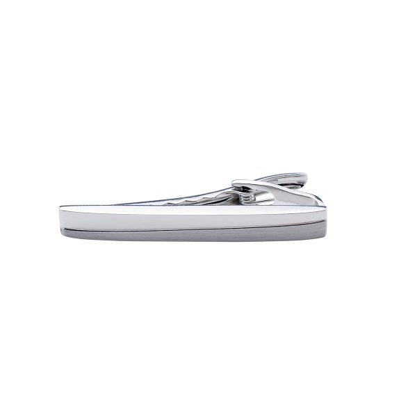 School Ball ZBT001 Silver Zenetti boxed tie bars