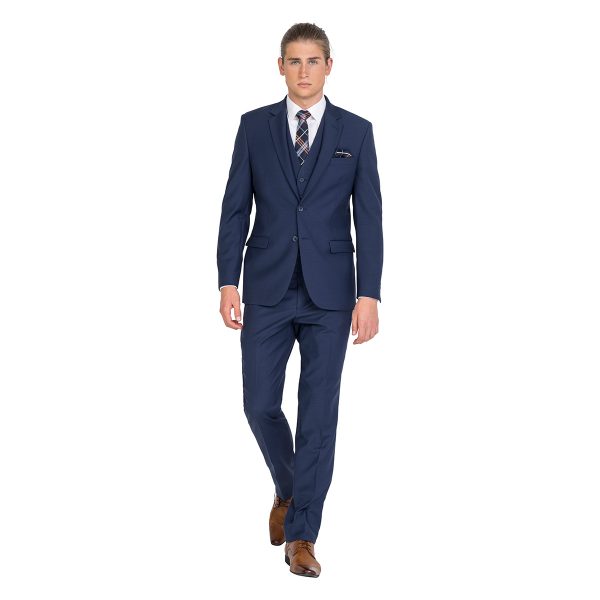 ZJK042 Blue School Formal Classic Fit Suit