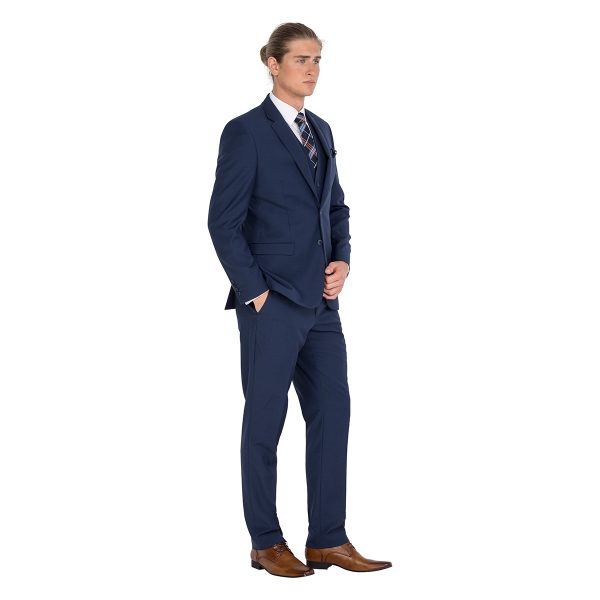 ZJK042 Blue School Formal Classic Fit Suit