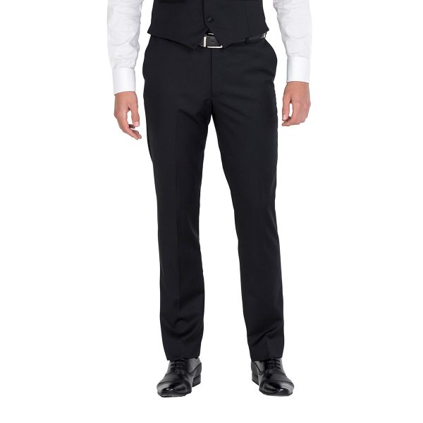 ZP022 Black Tailored Fit School Formal Trouser
