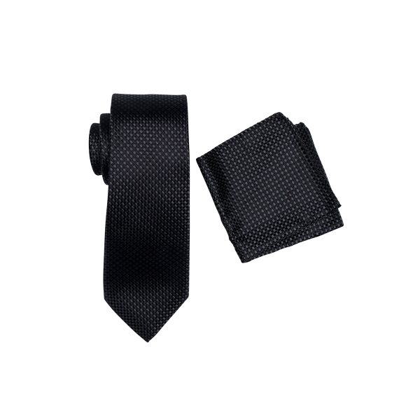 ZTH030 Charcoal Tie & Hank Set School Ball