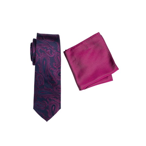 ZTH046 Zenetti Silk Tie & Hank Formal Box Set