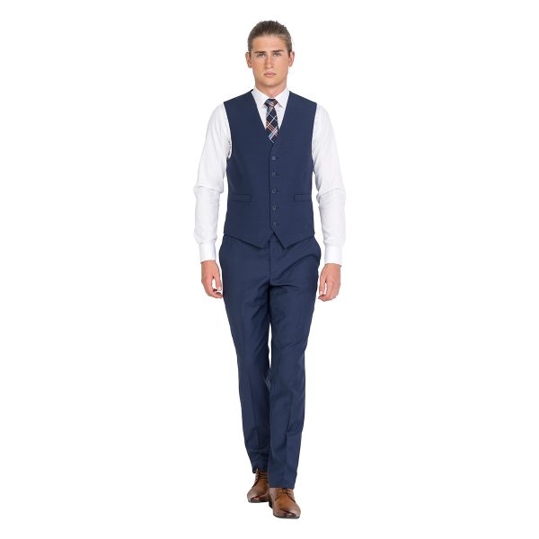 ZV042 Blue Formal Vest