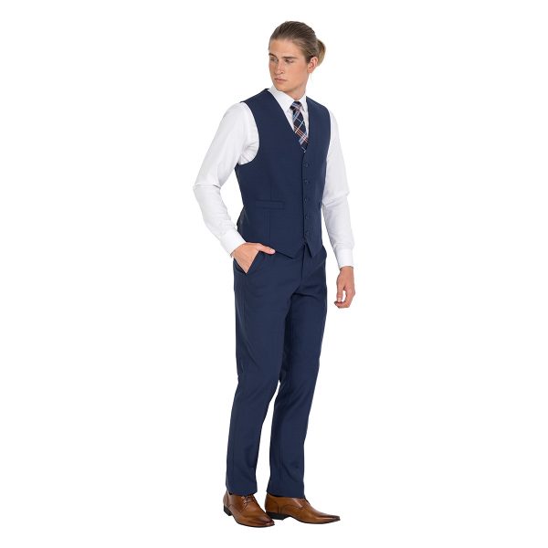ZV042 Blue Formal Vest