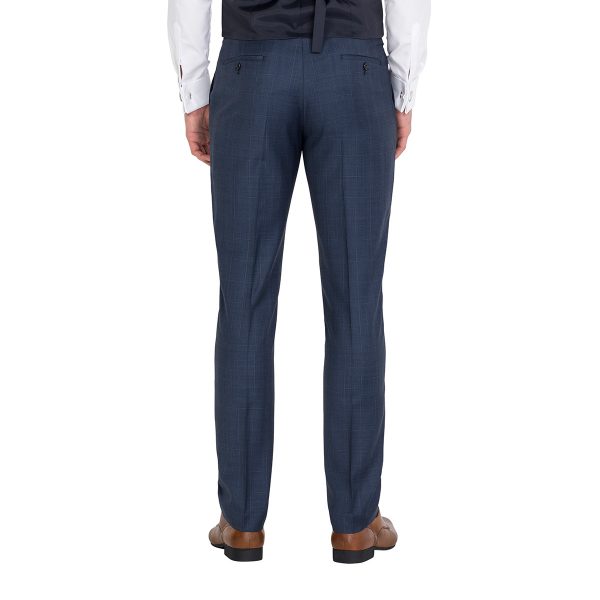 DHP210-12 Blue Check School Formal Trouser