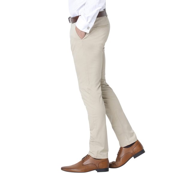 DHP490 Cotton Blend Sand Trouser