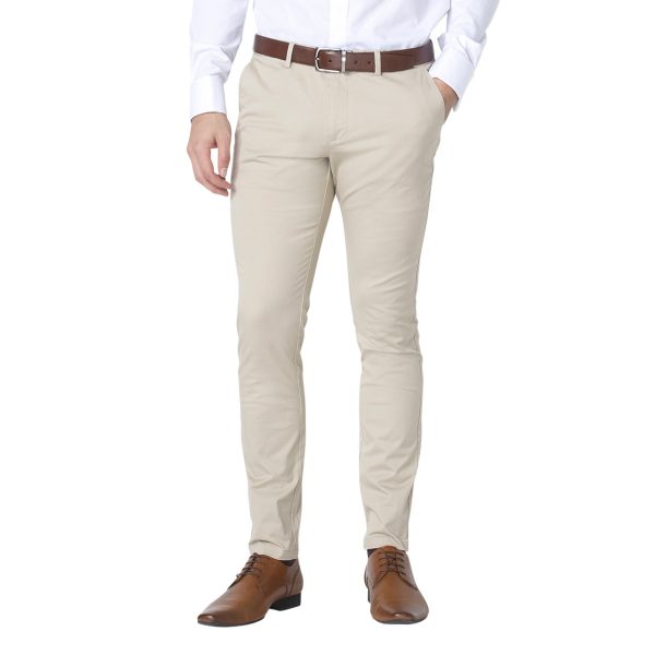 DHP490 Cotton Blend Sand Trouser