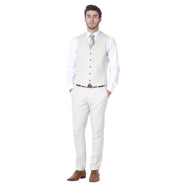 DHV339 School Formal Linen Vest