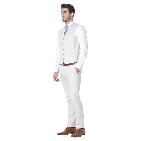 DHV339 School Formal Linen Vest