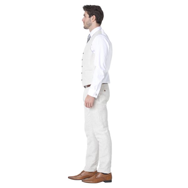 DHV339 School Formal Linen Vest