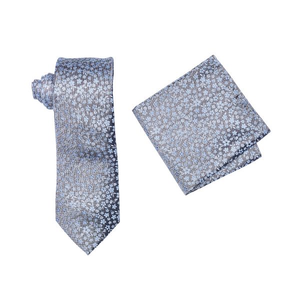 ZTH057 Light Blue Tie and Hank Box Set