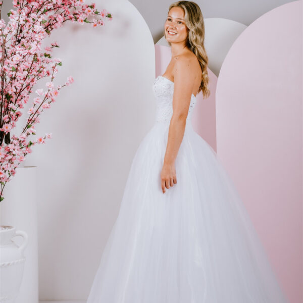 unique ballgown features