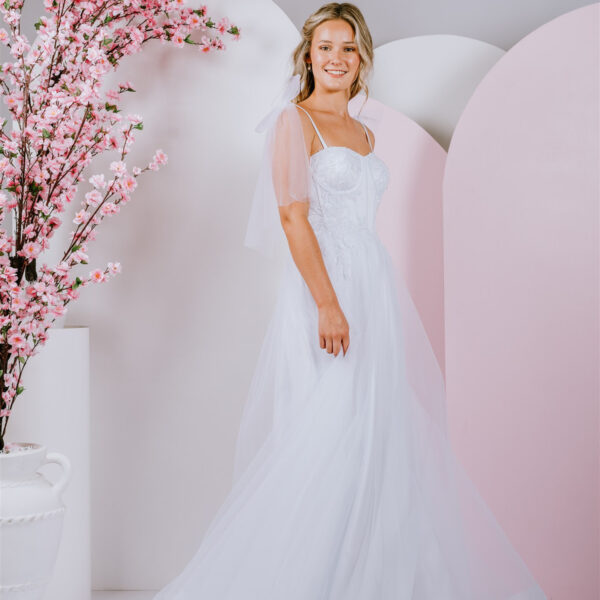 Sweet Bows & dreamy tulle Deb Gown