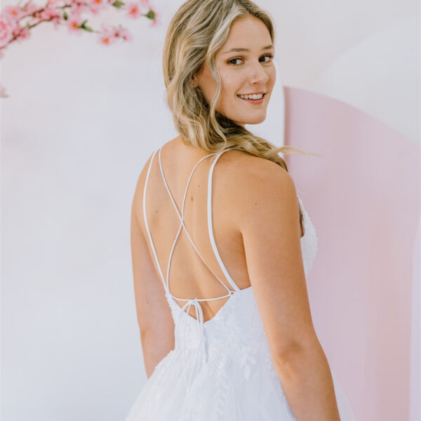 shimmering ballgown