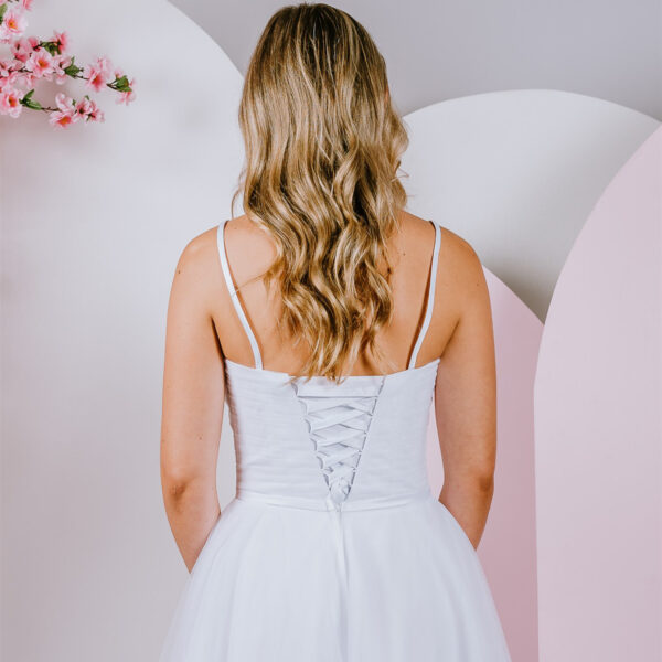 A-line skirt Debutabte Gown