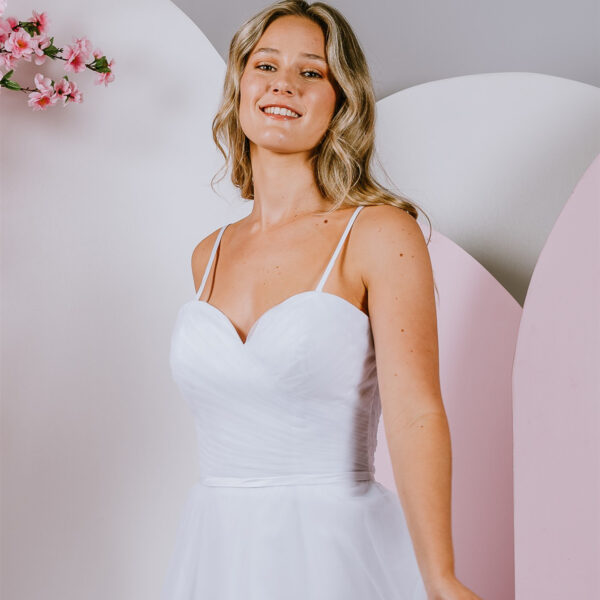 A-line skirt Debutabte Gown