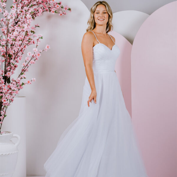 A-line skirt Debutabte Gown