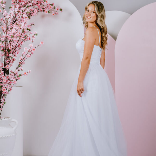 A-line skirt Debutabte Gown